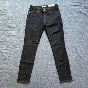 NWT Loft Curvy Skinny Dark Wash Denim Jeans Size 2 / 26